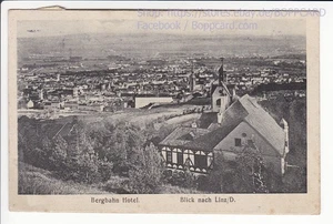 LINZ AN DER DONAU , BLICK VOM BERG HOTEL n LINZ , ca1918 Q - Picture 1 of 2
