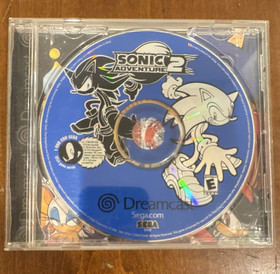 Sonic Adventure 2 for Sega Dreamcast (Original Case, Missing Manual)