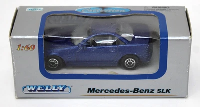 Welly 96373 Mercedes Benz SLK (1ª generación) 1:60 azul sin usar, en caja Foto 1 de 3