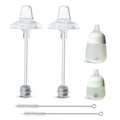 Conversion Kit for Nanobébé Flexy Bottles 2-Count, BPA Free Heavy Duty - Image 1 of 4