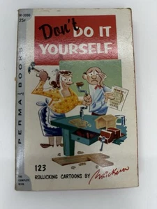 Vintage Don’t Do It Yourself 1957 Brickman 123 Rollicking Cartoons Paperback - Picture 1 of 9