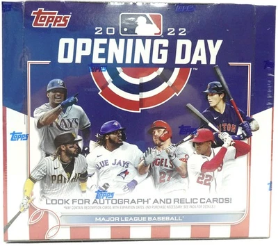 2022 Topps Opening Day Baseball Hobby Box - Image 1 of 2