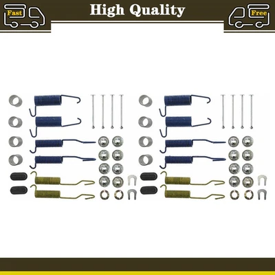2x Kit de herrajes de freno de tambor trasero delantero para Ford Fairlane 1963~1970 Foto 1 de 3