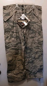 ABU APECS Trousers Tiger Stripe Gore-Tex Pants Wet Weather Air Force LARGE REG - Picture 1 of 4