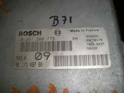 0261200773 CENTRALINA MOTORE / 103852 PER CITROËN AX 1.4 - Immagine 1 di 4