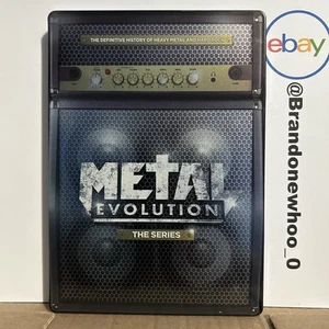 Metal Evolution The Series (Dvd 2012 TV Music Documentary Series OOP Steelbook) - Picture 1 of 5