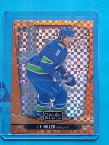 2022-23 J.T. Miller O-Pee-Chee Platinum Orange Checkers /25 - Picture 1 of 2