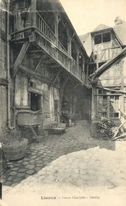 Lisieux Cours Charlotte Corday Hof Frankreich Postkarte - Bild 1 von 2