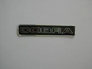 NEW NOS 1993 93 FORD MUSTANG SVT COBRA R DECK TRUNK LID EMBLEM -- ORIGINAL!!!🐍 - Picture 1 of 3