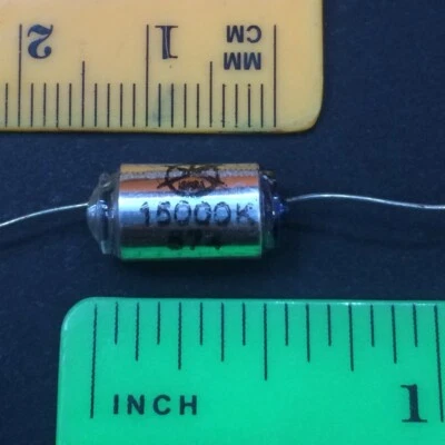 Iskra KSN 15nF polystyrene film capacitors vintage NOS 15000pF 10% x1pc - image 1 of 4