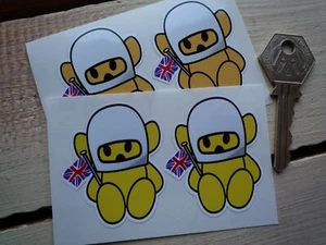 Pegatinas de coche de carreras Hesketh Racing oso de peluche de 2" F1 Gran Premio - Imagen 1 de 1