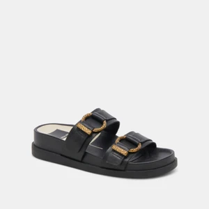 Dolce Vita Women's Soya Sandals, Style: SOYA, Size 8.5, Color Onyx - Picture 1 of 12