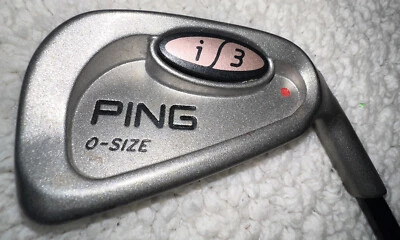 Ping i3 O-Size Individual 4 Iron Red Dot Graphite L-Flex 350 Series Ladies RH - Image 1 of 4