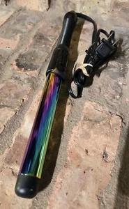 Utensile per capelli arricciacapelli bacchetta Conair Infiniti Pro-Rainbow Titanium 1" - Foto 1 di 7