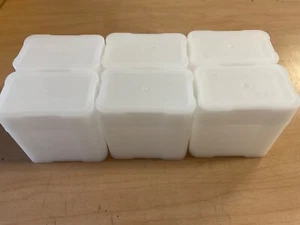 6 New Heavy Duty Guardhouse 1oz Silver Bar Tubes w Lids / Holds 20 Bars Per Tube - Picture 1 of 3