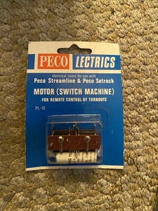 PECO #PL-10 Motor (Switch Machine) for Remote Control of Turnouts H.O. 1:87 NEW - Picture 1 of 2