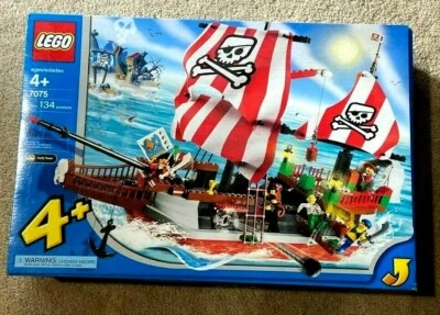 Lego Piratas Capitán Barbaneja Barco Pirata (7075) - Sin abrir - Excelente estado  Foto 1 de 4