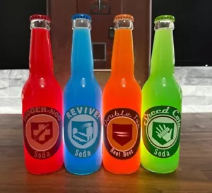 Call of Duty Zombie Perk Glow Edition Bottles (4) perk a cola Xbox Ps5 Black ops - Picture 1 of 9