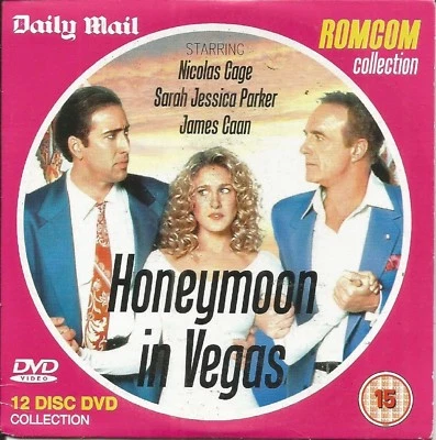 HONEYMOON IN VEGAS - NICHOLAS CAGE - ROMCOM - DAILY MAIL PROMO DVD - Image 1 of 2