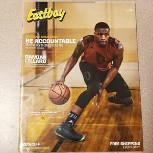 NEUWERTIG! Eastbay Katalog Damian Lillard Cover PORTLAND TRAIL BLAZERS November 2017 - Bild 1 von 2