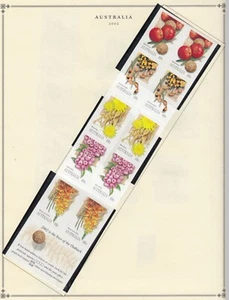 Australia: SG#2228-32, SB154 Bush Tucker Edible Plants Booklet $4.90* NH - Picture 1 of 1