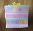 Pretty Pink Easter Basket With Yellow Filling, Easter Chicks - Mini & Blue egg