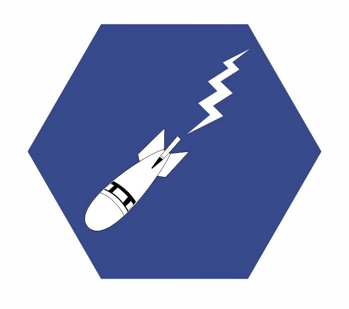 SAND DOLLAR SALES US Air Force 15th Bombardment Squadron Sticker decal M640