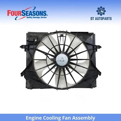 Para 2009-2010 Dodge Ram 1500 3.7L V6 conjunto de ventilador de refrigeração do motor 4 estações - Imagem 1 de 4