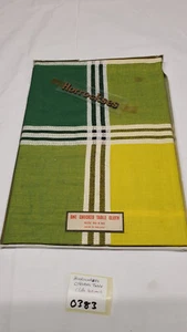 Vintage Boxed Horrockses 50" Squ Multicolour Checked Table Cloth (383) - Picture 1 of 5