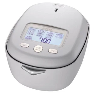 TIGER JRX-T100-WT Pressure IH Rice Cooker 5.5 cup 100VAC 50/60 Hz - Picture 1 of 10