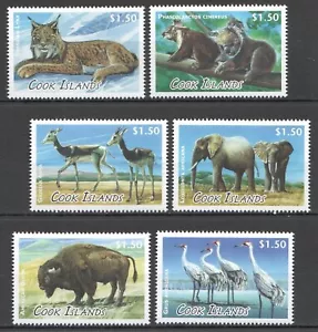 FT292 2013 ISLAS COCINA ANIMALES SALVAJES AVES FAUNA #1837-42 JUEGO MICHEL 19 EUROS MNH - Imagen 1 de 1