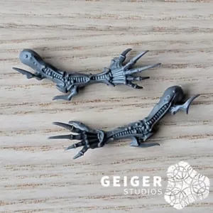 40k Necromunda Bits | Malstrain Genestealers | Mutated Razor Sharp Claws Set (D) - Bild 1 von 1