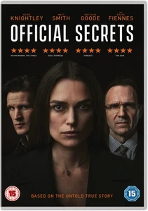 Official Secrets (DVD) Matt Smith Matthew Goode Hattie Morahan Jack Farthing - Picture 1 of 2