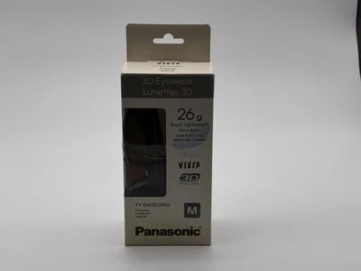 Panasonic TY-EW3D3MU 3D Active Shutter Glasses (M) — NEW OPEN BOX - Image 1 of 4
