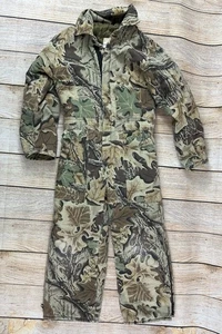 Tuta da caccia vintage Redhead Advantage foglia mimetica isolata giovanile taglia 10 - Foto 1 di 8