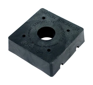 Simpson Strong-Tie 1 in. H X 3.25 in. W Plastic Composite Base - Picture 1 of 1