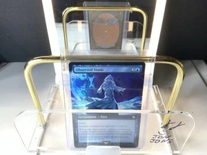 Observed Stasis (Extended Art) FOIL Final Fantasy Commander NM CARD - Foto 1 di 1