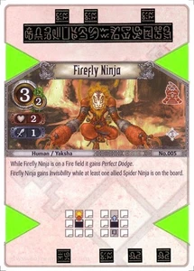 Firefly Ninja - Set 1 - The Eye of Judgment TCG - Imagen 1 de 6