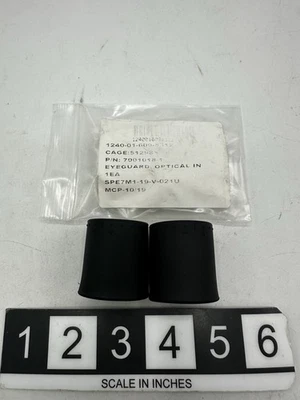 M24 Fuji Binocular Replace Eye Cups L3 Northrup Gruman - Image 1 of 4