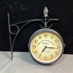 Doppelseitige Wanduhr Wandmontage Grand Central Terminal - Bild 1 von 11