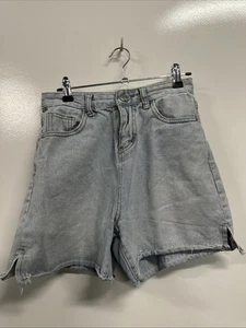 Society Addici Ladies Size Medium Denim Shorts Light - Picture 1 of 10