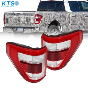 For 2021-2023 Ford F150 Rear Tail Lights Lamp w/ Blind Spot LED Left&Right Side - Picture 1 of 12