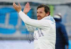 Andre Villas Boas - Hand Signed 12x8 Photograph- Olympique de Marseille - COA - Picture 1 of 1