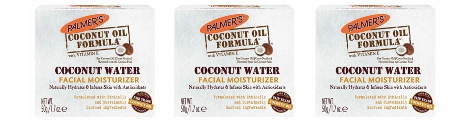 BL Palmers Coconut Water Facial Moisturizer 1.7oz Jar (38438)PK OF 3 - Image 1 of 1