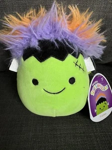 Squishmallows 4” Frankie Frankenstein Squishdoos Halloween Squad Plush BNWT - Picture 1 of 4