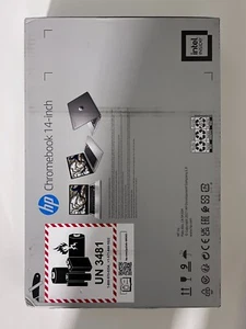 HP Chromebook 14A-NA0052TG 14'' (64GB eMMC Intel Celeron N4020 1.1GHz 4GB... - Picture 1 of 2
