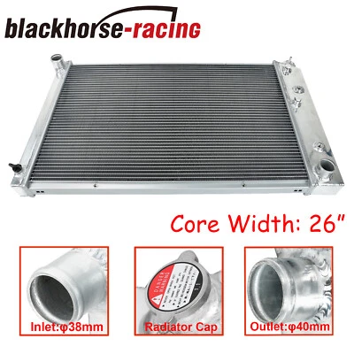 3 Row Aluminum Core Racing Radiator For 1970-1981 Chevy Camaro 78-87 Monte Carlo - Image 1 of 4