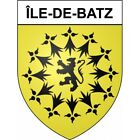 Île-de-Batz 29 ville Stickers blason autocollant adhésif