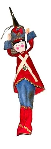 Vintage 1960s(?) 9” Toy Soldier Nutcracker Christmas Ornament Made In Japan - Picture 1 of 6