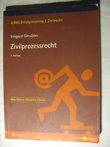 Zivilprozessrecht, JURIQ Erfolgstraining, Irmgard Gleußner - Bild 1 von 3